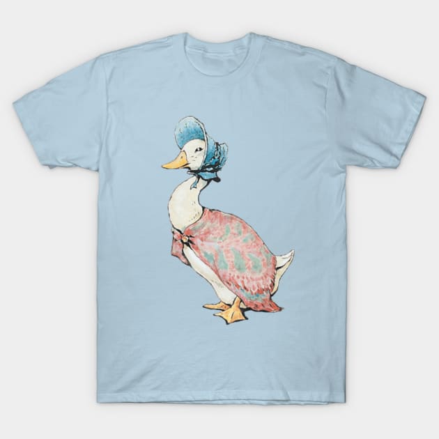 Beatrix Potter, Jemima Puddle Duck T-Shirt by tfortwo